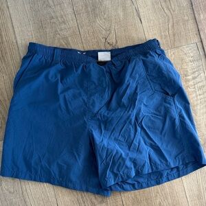 Columbia Men's Athletic Navy Shorts